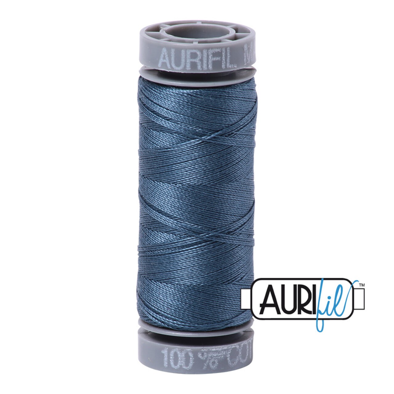Medium Blue Grey (1310) | 28wt Small Spool (100M / 109Y) | Aurifil Thread
